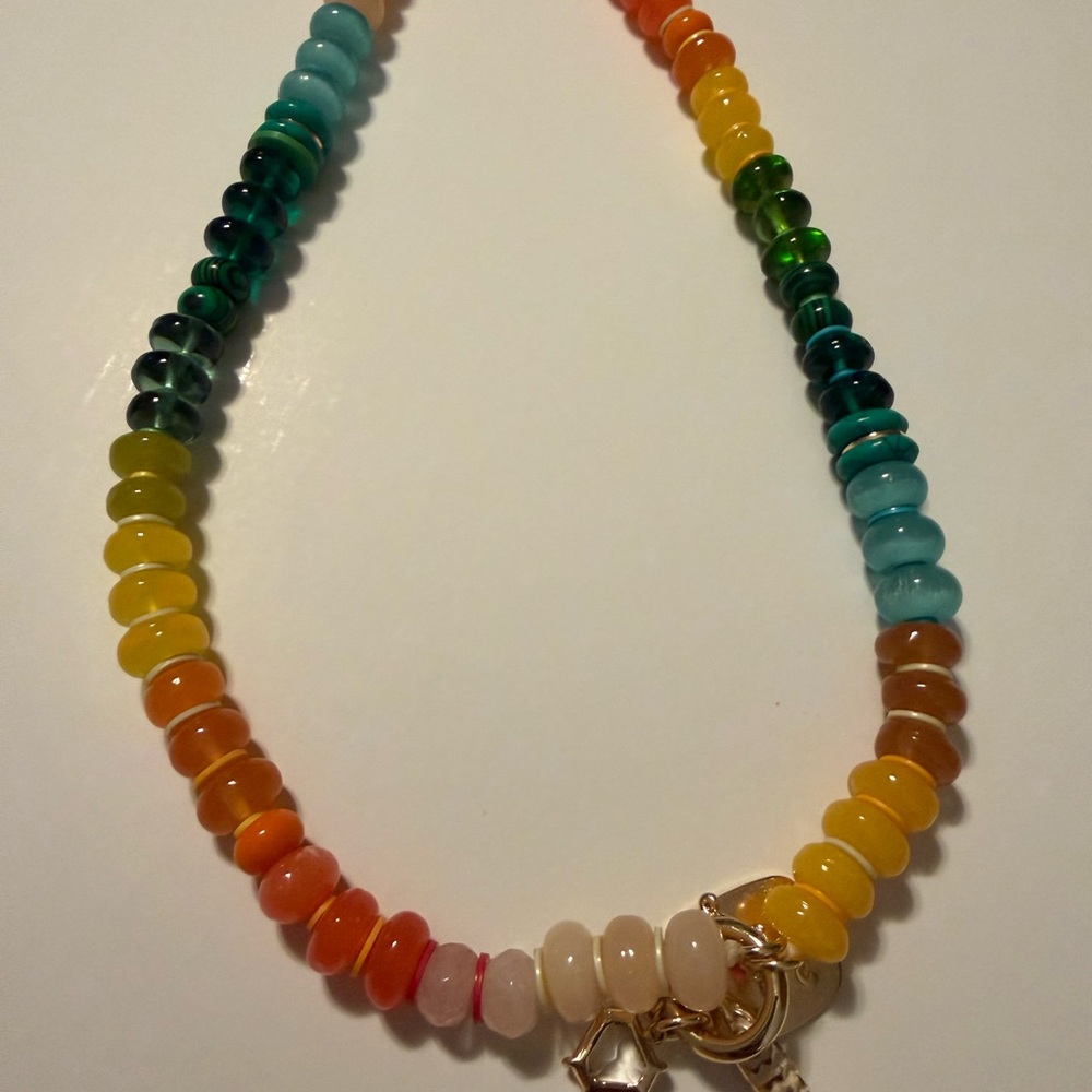 Anthropologie Beach Club Charm Necklace - Picture 3 of 5
